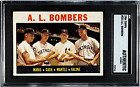 SGC Authentic 1964 Topps #331 A.L. Bombers Maris Mickey Mantle Kaline No Reserve