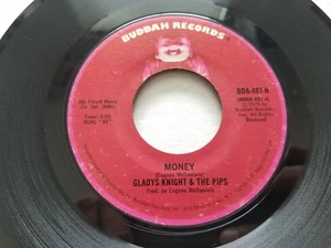 GLADYS KNIGHT & THE PIPS - Money / Street Brothers 1975 FUNK SOUL 7" Buddah (EX) - Imagen 1 de 2