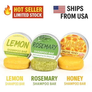 Foreign Ginseng Charcoal Shampoo Soap Bar – Oil Control Hair Growth & Scalp Care - Picture 1 of 13