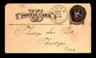 1880 Boston Negative K Canceled Card - L24700