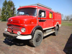 Allrad Mercedes 710 (1113) Kurzhauber Ex-Feuerwehr Einzelbereifung (OLDTIMER) - Bild 1 von 20