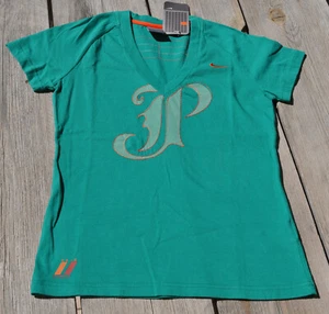 T-Shirt Green Nike Neckline V Size M Mint - Picture 1 of 5