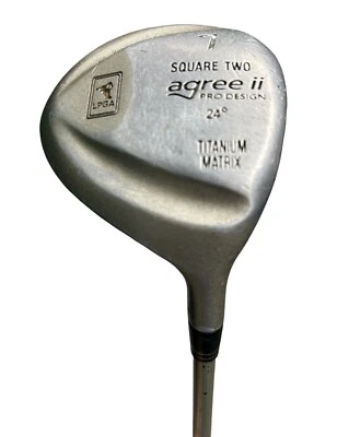 LPGA Square Two 7 Wood 24 Degree Right Hand Graphite Womens Flex 41.5" - Image 1 of 4