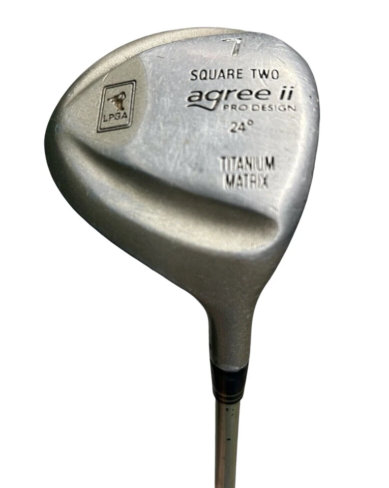 LPGA Square Two 7 Wood 24 Degree Right Hand Graphite Womens Flex 41.5" - Image 1 of 4
