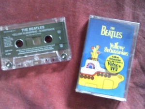 CASSETTE: THE BEATLES Yellow submarine songtrack 1999 REISSUE 1960s POP - Picture 1 of 3
