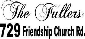 MAILBOX CUSTOM LETTERING ADDRESS 5" X 9" Decal Sticker Name Street SET OF 2  - Bild 1 von 2