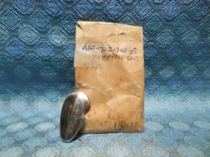 1949 50 51 Ford Pass & Station Wagon NORS LH Door Lock Cylinder Cover Hurd Lock - Picture 1 of 7