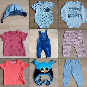 3-6 Months Mixed Clothes Bundle 9 Items Hoodie Holiday Boys Jumper Jeans NEXT