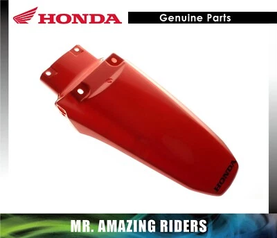 HONDA OEM REAR FENDER RED 2002-2003 XR80R XR100R 80101-KN4-A70ZA - Изображение 1 из 2