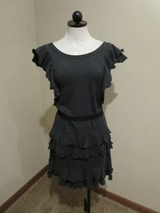 Marc by Marc Jacobs ruffled casual dress grosgrain ribbon belt size small - Picture 1 of 5