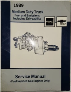 1989 GMC Medium Duty Truck Fuel and Emissions Service Manual Original - Picture 1 of 1