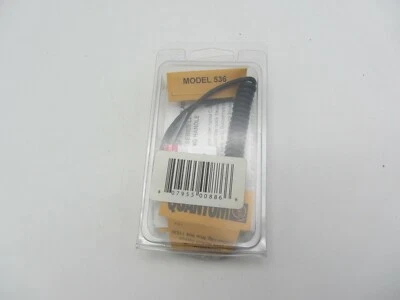 Quantum Model 536 Cable / Cord 18" .5m Coiled Sync For Radio Slave 505S Sender - Image 1 of 3