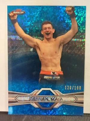 Demian Maia 2013 Topps UFC Finest Blue Refractor #126/188 - Image 1 of 2