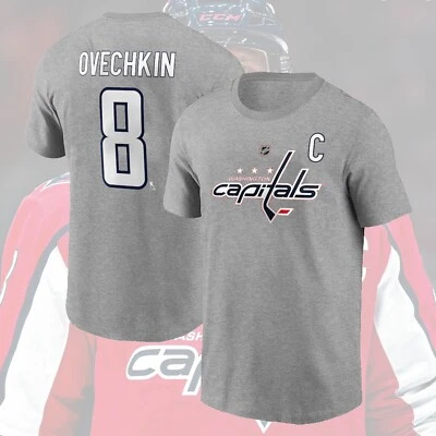 ¡¡OFERTA!! Alexander Ovechkin #8 Washington Capitals nombre y número jugadores regalos Foto 1 de 4