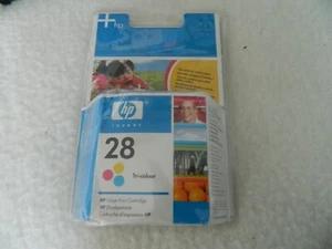 HP 28 Tri Colour Ink Cartridge NEW in SEALED BOX 8ml- HPC8728AE - Zdjęcie 1 z 5
