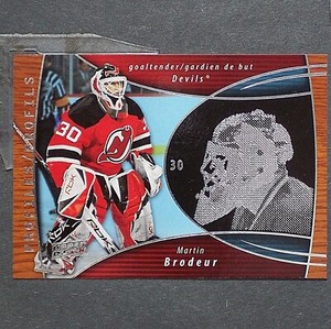 MARTIN BRODEUR  2008-09 McDonald's Upper Deck Profiles #PRO7 New Jersey Devils