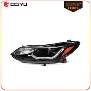 Left Driver Side For 2016-2019 Chevy Cruze Headlights Assembly w/LED DRL - Picture 1 of 7