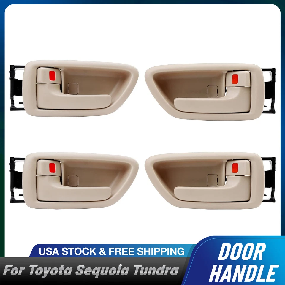 Inside Interior Door Handle Driver + Passenger Side for Toyota Sequoia 2001-2007 - Image 1 of 1