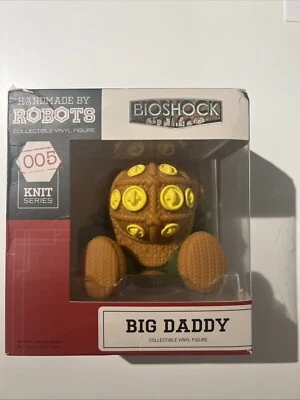 Handmade by Robots Bioshock Big Daddy 005 Knit Series collectible vinyl figure - Image 1 of 4
