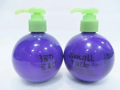 CABEZAL DE CAMA TIGI SMALL TALK 8 OZ (Lote de 2) ¡Raspado! Foto 1 de 2