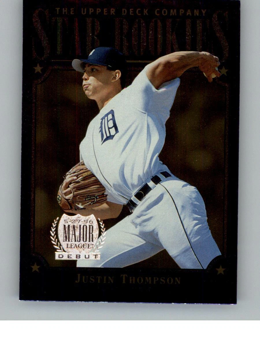 1997 Upper Deck Justin Thompson 224 Detroit Tigers