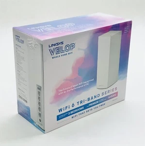 Linksys MX5300-EU Velop AX5300 Whole Home WiFi 6 System *European Version* New - Picture 1 of 7