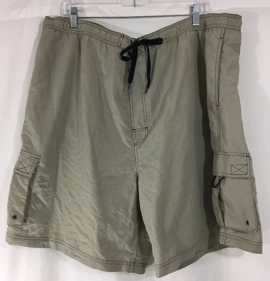  Pantalones cortos de baño Roundtree & Yorke para hombre talla XXL poliéster  Foto 1 de 4