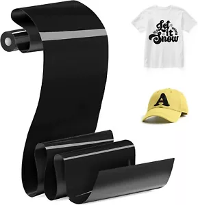 Heat Transfer Vinyl Rolls, 12"x20', Black, T-Shirt Iron On, DIY Easy Cut & Weed - Picture 1 of 12