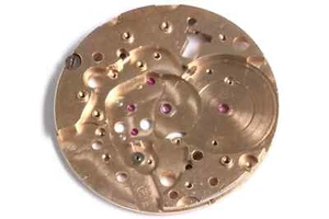 FHF 72-4 (23 jewels) main plate - Imagen 1 de 2