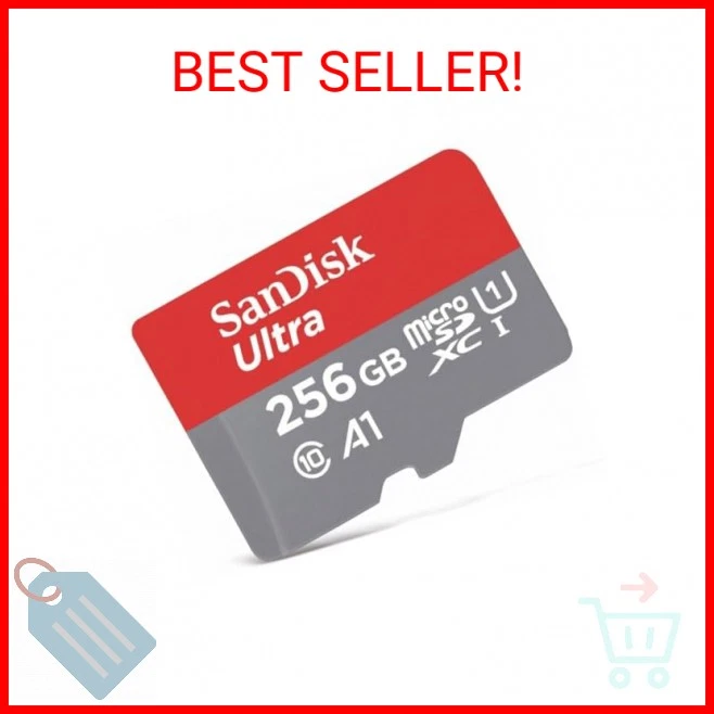 [Older Version] SanDisk 256GB Ultra microSDXC UHS-I Memory Card with Adapter - 1 - Image 1 of 1