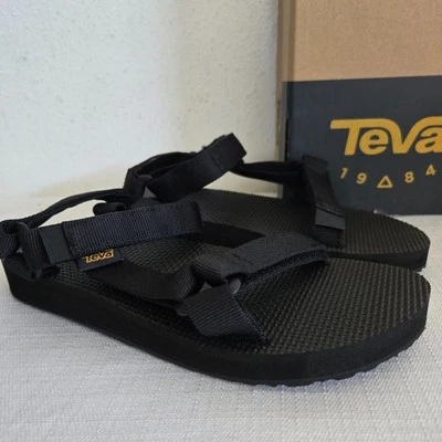 NUEVAS SANDALIAS UNIVERSALES NIÑOS UNISEX TALLA 3 NEGRAS TEVA ORIGINALES 1116656C Foto 1 de 4