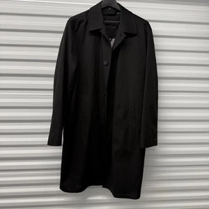 Calvin Klein Men’s Water Resistant Overcoat Jacket Coat In Black With Warmer 42L - Picture 1 of 9