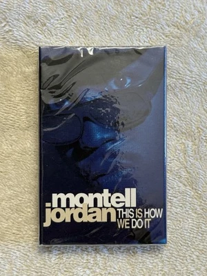 MONTELL JORDAN: "THIS IS HOW WE DO IT/I WANNA" CASSETTE SINGLE 1995 NEW SEALED - Image 1 of 2