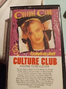 Culture Club “Kissing To Be Clever” (1982) Cassette Tape Boy George New Wave 80s - Picture 1 of 5