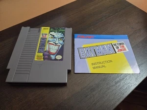 Nes Batman Return Of The Joker With Manual - Picture 1 of 13