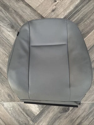 Cubierta de asiento derecho pasajero soporte trasero cuero gris para Ford Transit 250 2019 Foto 1 de 4