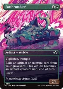NM U - Earthrumbler (Borderless): Aetherdrift - Picture 1 of 1