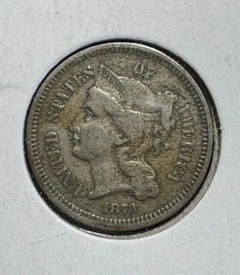 ** U.S. 1873 , 3 CENTS C/N .** - Image 1 of 2