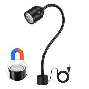 Magnetic Work Light, LED Machine Light with Flexible Gooseneck and Magnetic B... - Picture 1 of 8