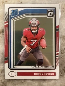 2024 Donruss Optic #216 Bucky Irving RC Rated Rookie Base Tampa Bay Buccaneers - Bild 1 von 2