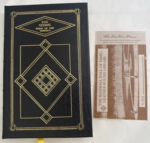 Easton Press Pride Of The Yankees Baseball Lou Gehrig 1998 - Picture 1 of 3