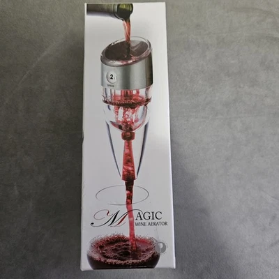 Nuevo aireador de vino mágico regalo en caja amantes del vino Foto 1 de 3