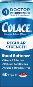 Gentle Constipation Relief Stimulant Free Stool Softener (60 Caps) - Picture 1 of 7
