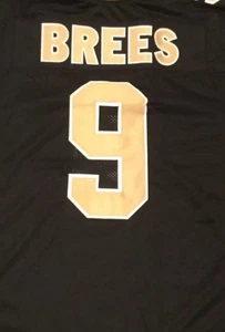 New Orleans Saints - Drew Brees stitched rugby style Jersey Mens 3XL - Picture 1 of 5