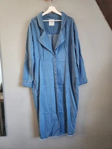 One Teaspoon Button Down Oversized Soft Denim Jacket Size S Women's - Picture 1 of 14