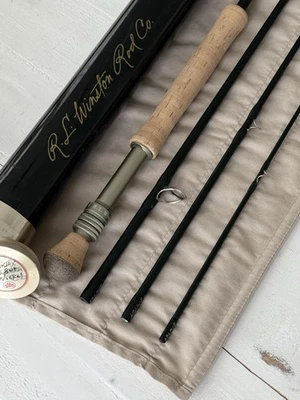**BEAUTIFUL**🔥 RL WINSTON BORON IIIx 8wt. 9ft FlyRod!! 🔥~LEGENDARY~🔥 - Image 1 of 4