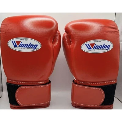 Winning Boxhandschuhe MS-200B 8oz rot Profi Klebeband Typ JAPAN - Bild 1 von 4