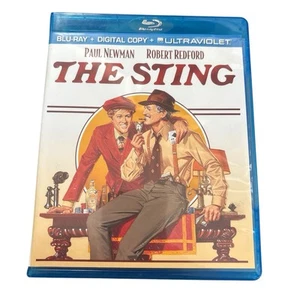 The Sting (Blu-ray) Paul Newman Robert Redford George Roy Hill Caper Classic - Foto 1 di 3