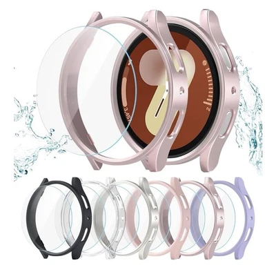 Paquete de 6+6 para Samsung Galaxy Watch 7 40mm Funda Protectora de Pantalla, Parachoques Rígido PC Foto 1 de 4