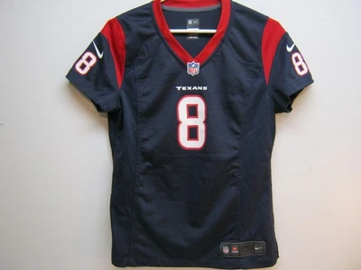 CAMISETA USADA NIKE JUVENIL MEDIANA HOUSTON TEXANS Matt Schaub Nº 8 Foto 1 de 4